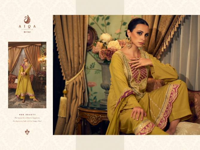 Dastak Vol 2 By Aiqa Wedding Wear Pashmina Salwar Kameez Wholesale Shop in Surat